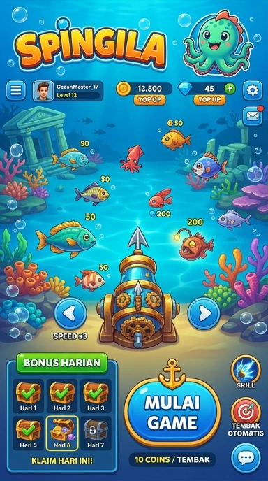spingila — cuplikan layar ringkas